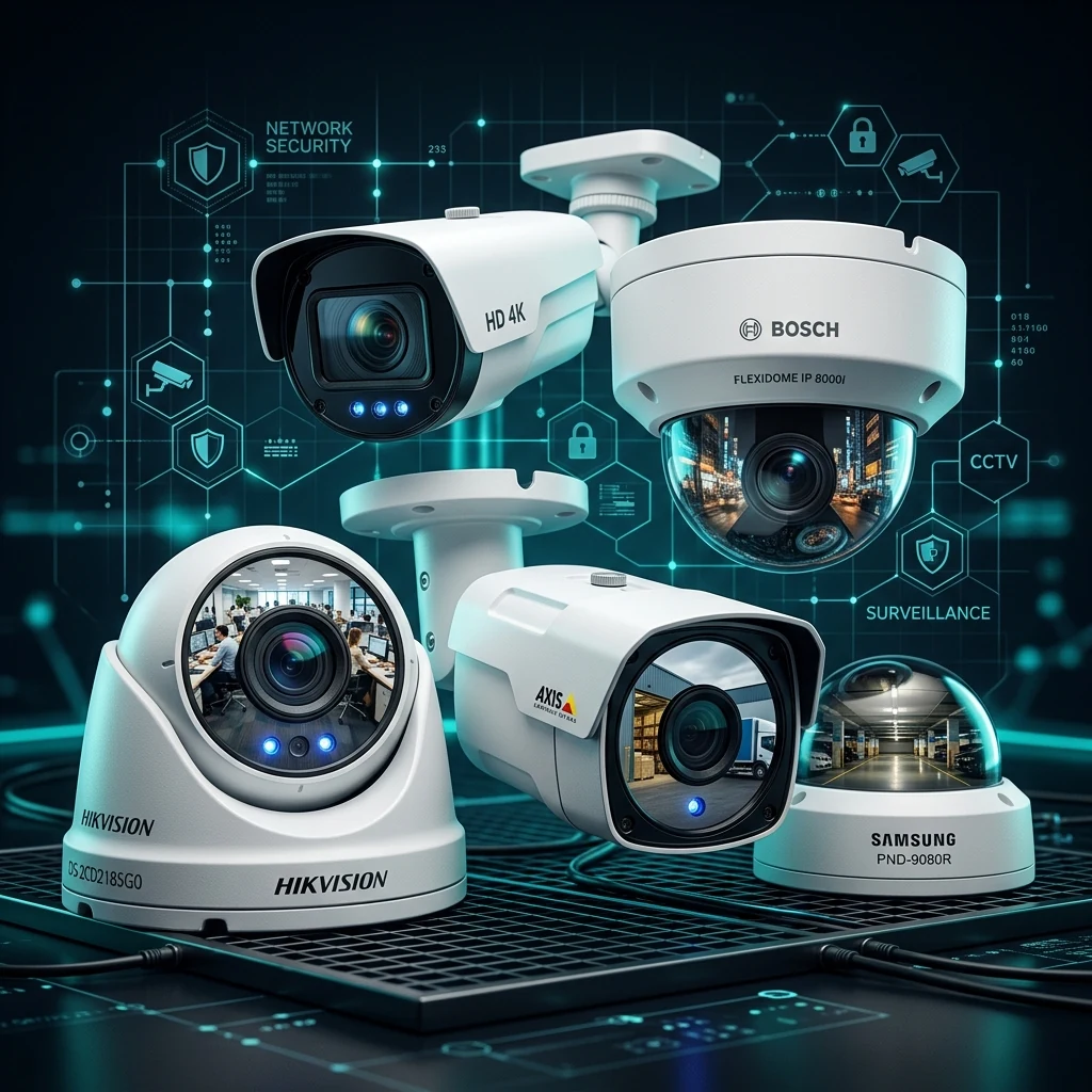 Professional CCTV camera installation