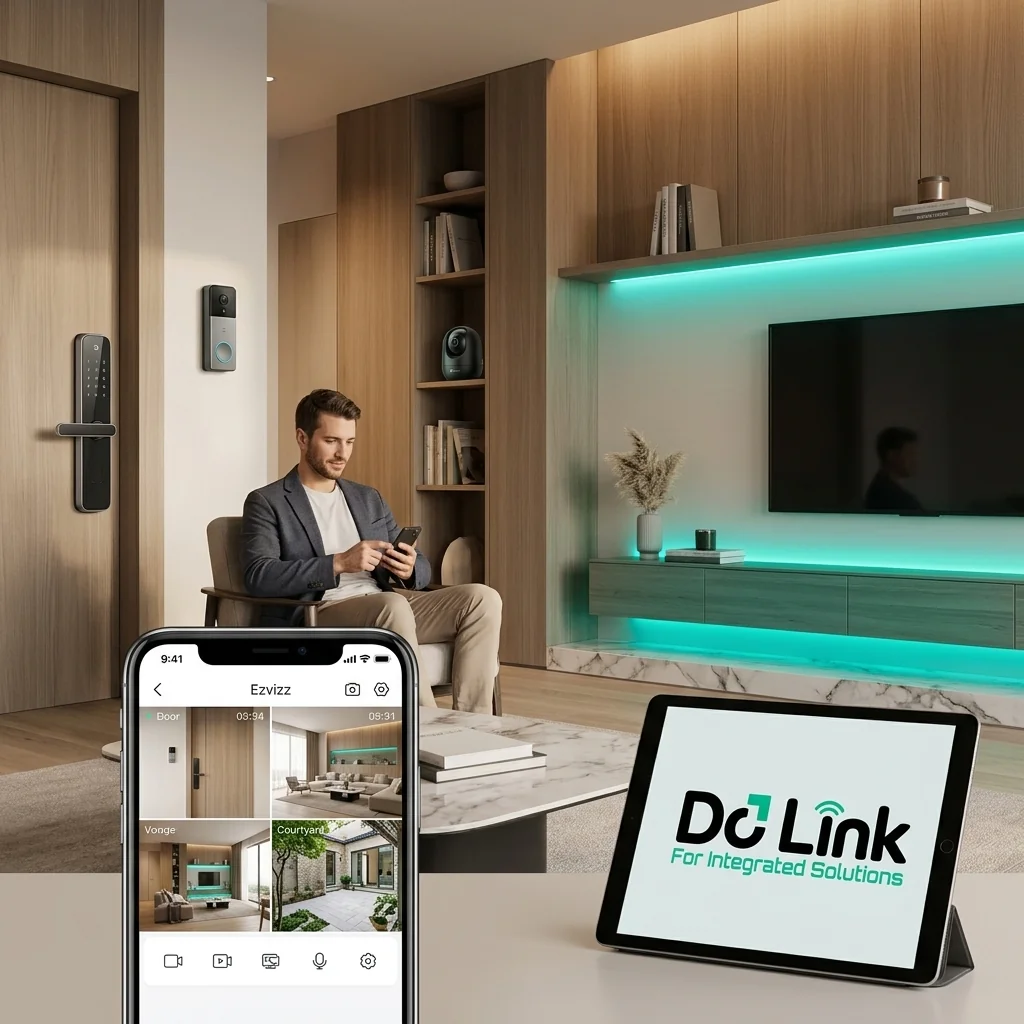 Smart home control with Wi-Fi cameras and smart locks
