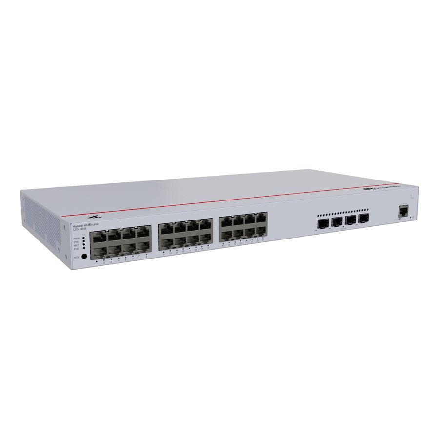 Huawei eKitEngine S310-24P4X Managed PoE+ Switch, 24 GE PoE+ + 4 10GE SFP+, 400 W 2