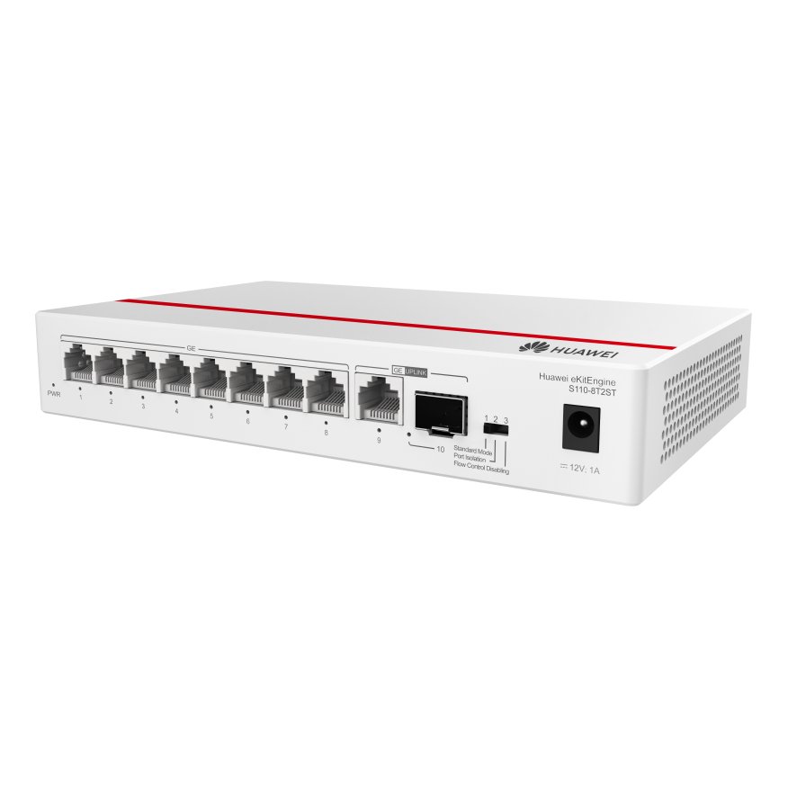 Huawei eKitEngine S110-8T2ST Unmanaged Switch, 8 x GE, 1 x G 1