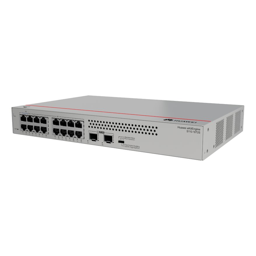 Huawei eKitEngine S110-16T2S Unmanaged Switch, 16 x GE, 2 x  1