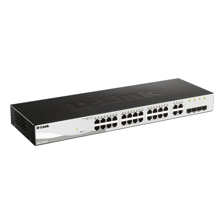 D-Link DGS-1210-28 28-Port Gigabit Smart Managed Switch 1