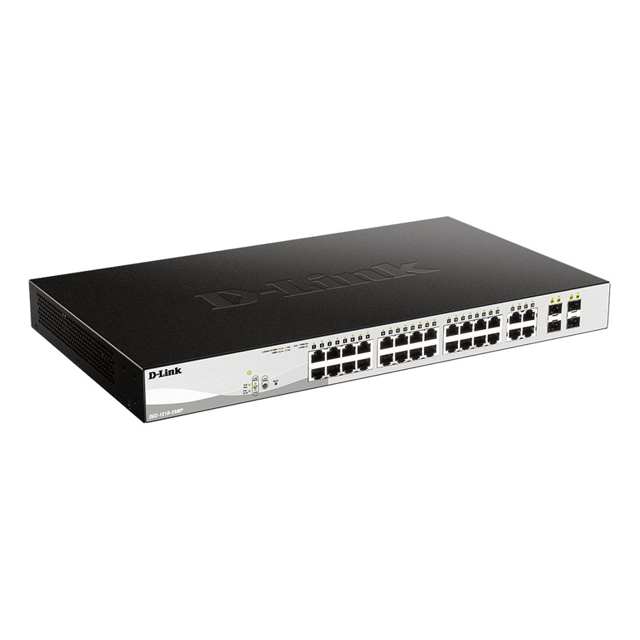 D-Link DGS-1210-28MP 28-Port Gigabit Smart Managed PoE Switc 1