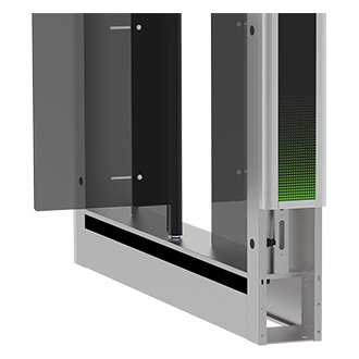 ZKTeco Saturn-S2200 Swing Barrier Turnstile (dual swing, sla 2