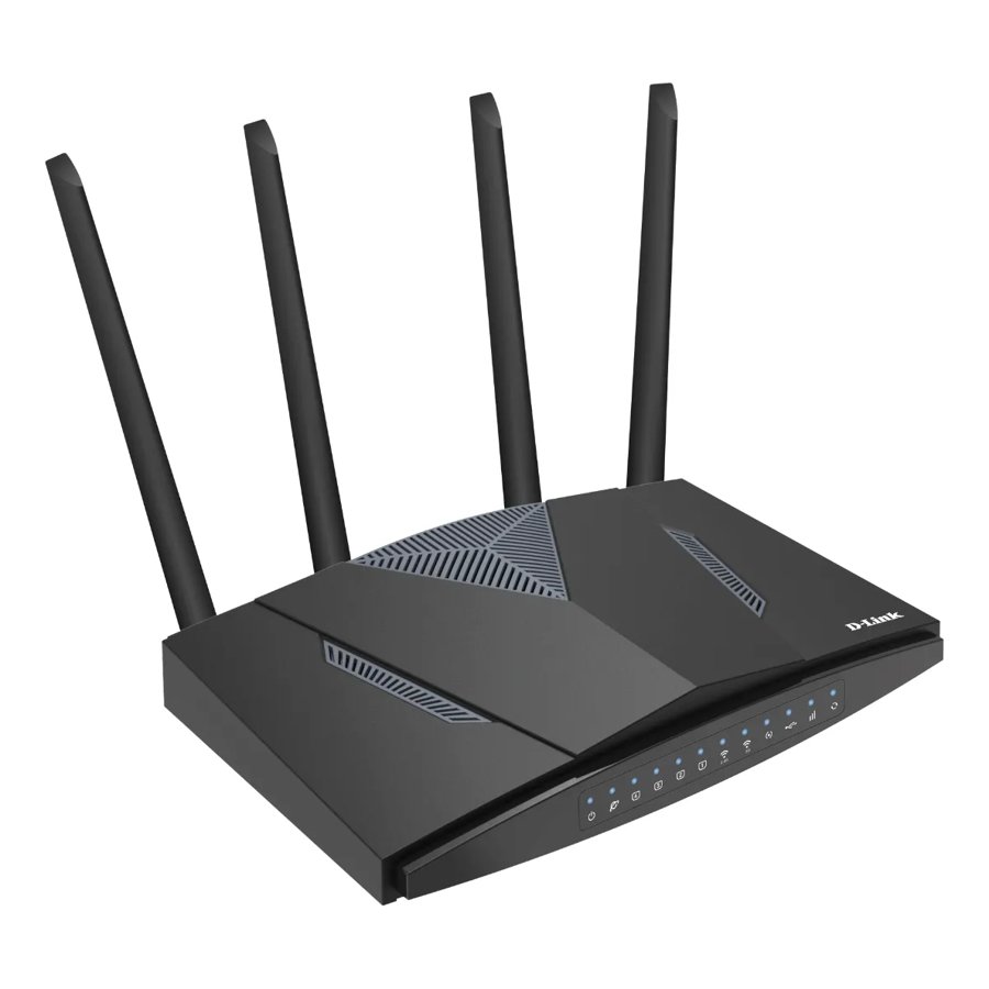 D-Link DWR-M960 AC1200 4 Port Gigabit 4G LTE With 4 Antenna  1