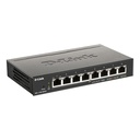 D-Link DGS-1100-08PV2 8-Port Gigabit Easy Smart PoE Switch 1
