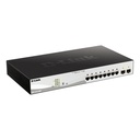 D-Link DGS-1210-10MP 10-Port Gigabit Smart Managed PoE Switc 1