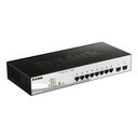 D-Link DGS-1210-10P 10-Port Gigabit Smart Managed PoE Switch 1