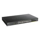 D-Link DGS-1250-28XMP 28-Port 10-Gigabit Smart Managed PoE S 1