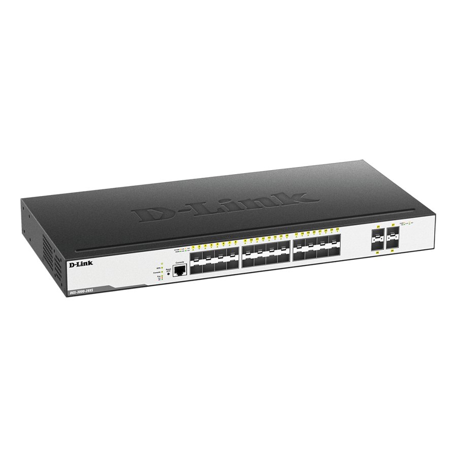 D-Link DGS-3000-28XS 28-Port Layer-2 Managed Gigabit Switch 1