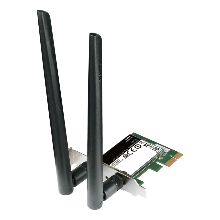 D-Link DWA-582 Wireless AC1200 Dual Band PCI Express Adapter 1