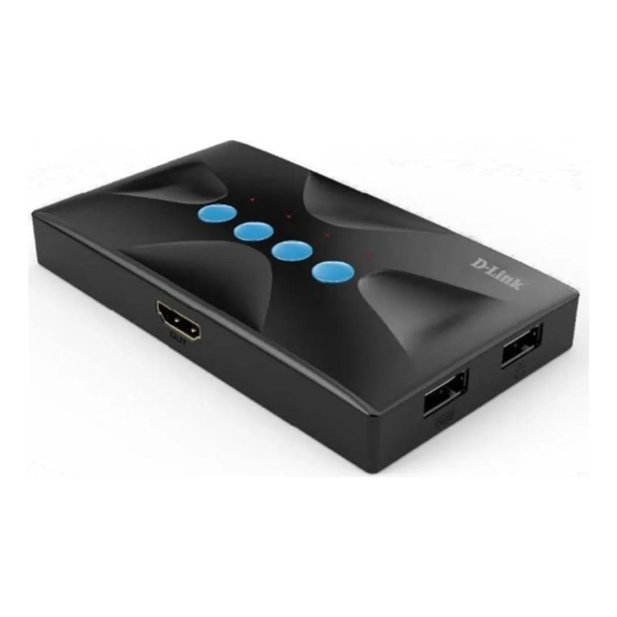 D-Link KVM-410HP 4 Port HDMI KVM Switch 1