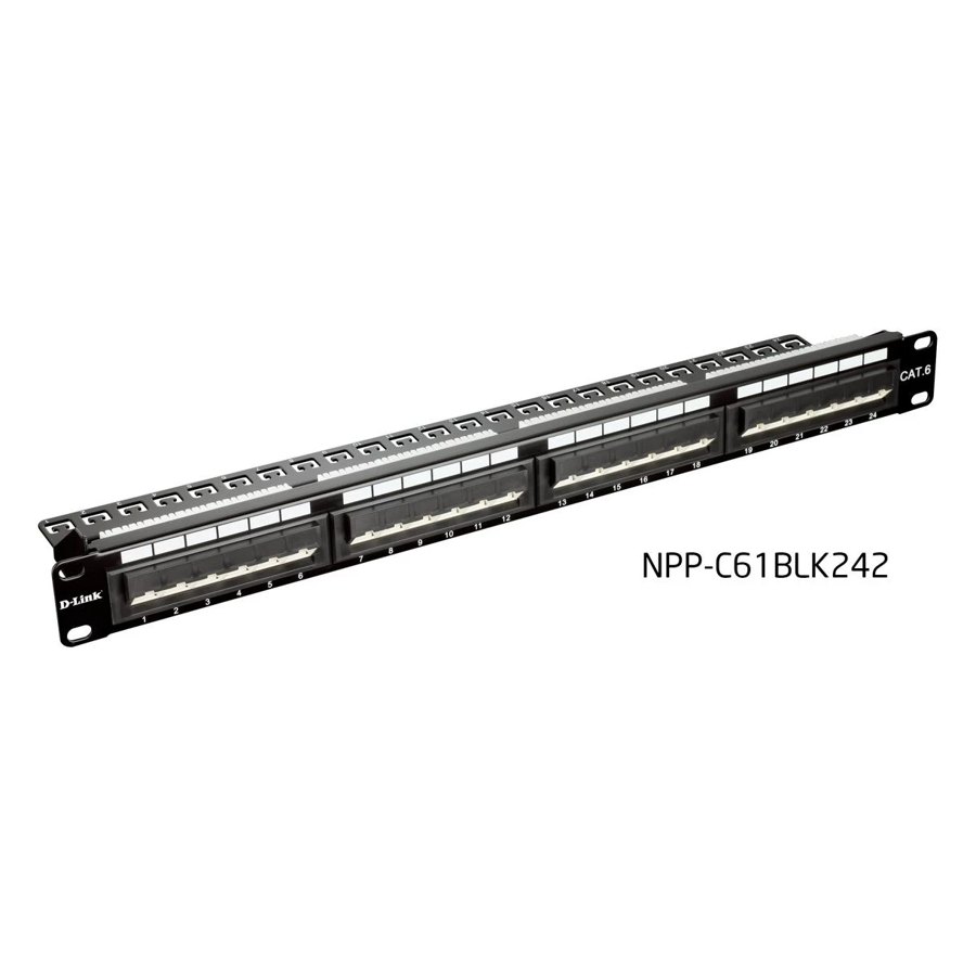 D-Link NPP-C61BLK242 Patch Panel 1