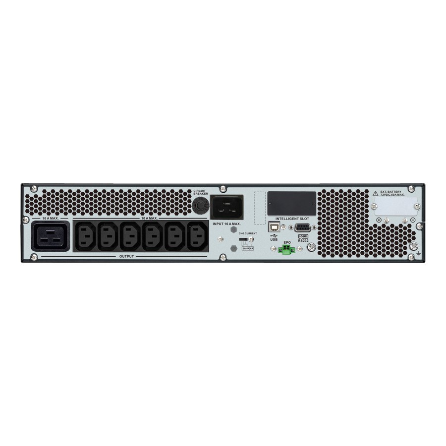 APC Easy UPS On-Line, 3kVA/2700W, Rackmount 4U, 230V, 6x IEC 1