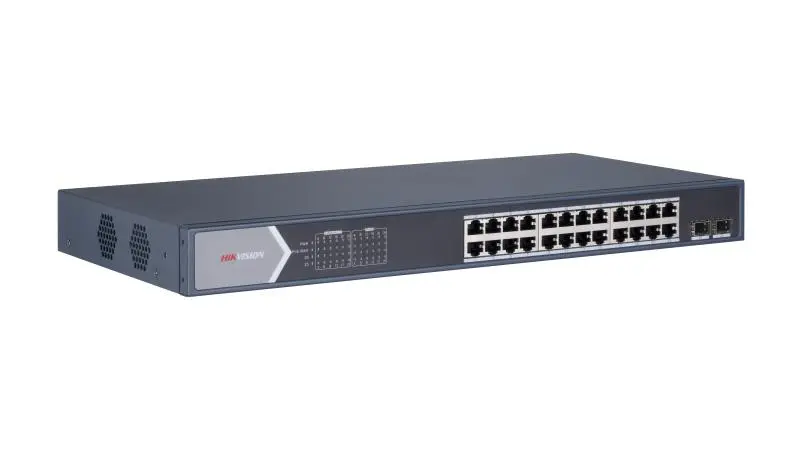 Hikvision 24 Port Gigabit Unmanaged POE Switch