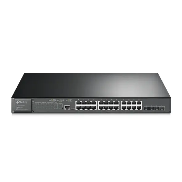 TP-Link TL-SG3428X JetStream 24-Port Gigabit L2+ Managed Switch with 4 10GE SFP+ Slots