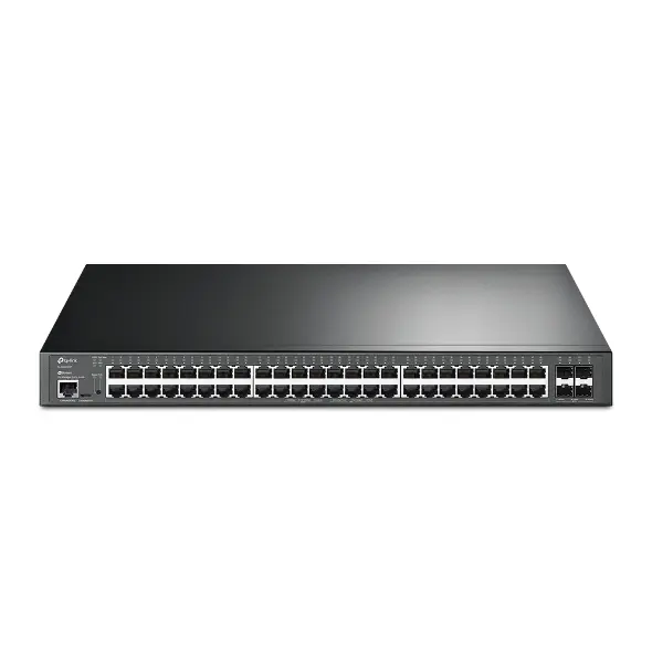 Omada - JetStream 48-Port Gigabit and 4-Port 10GE SFP+ L2+ Managed Switch +with 48-Port PoE
