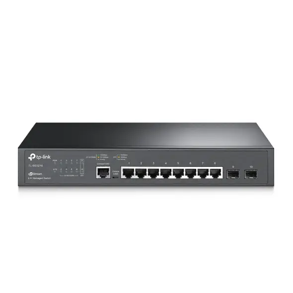 +Omada - JetStream 8-Port Gigabit L2+ Managed Switch with 2 SFP Slots