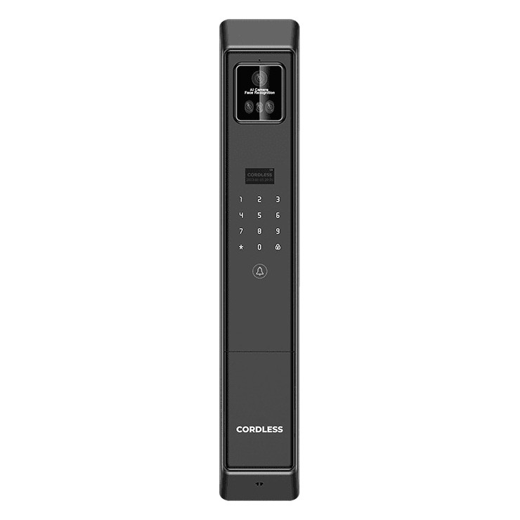 Cordless CL-STORM Aluminium and Titanium Smart Door Lock