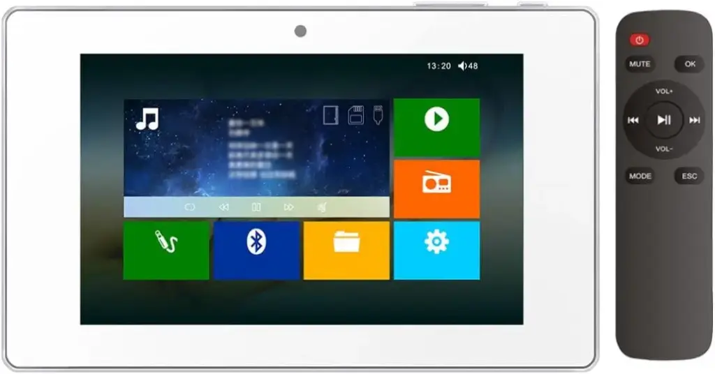 Smart Android Back Ground Music Ampilfier 7' Inch HD Display