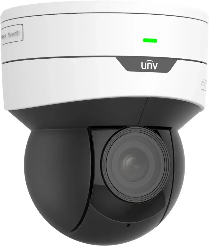 Uniview 5MP 5X LightHunter Wi-Fi IR Network Mini PTZ Camera Built-in Mic and Speaker
