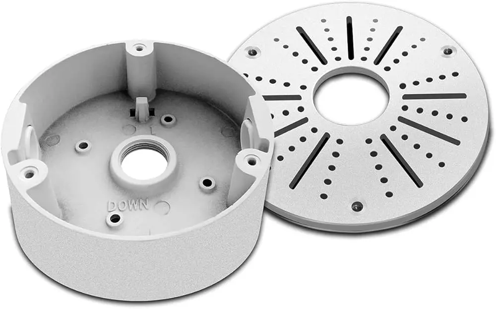 Outdoor Circle Security Camera Junction Box