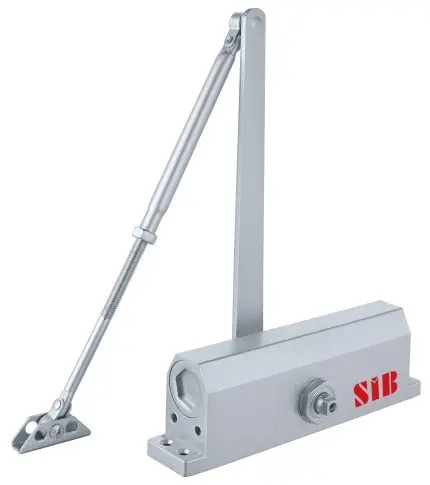 SIB Metal Automatic Door Closer - Silver 120KG 
