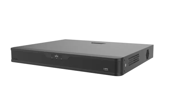 Uniview 2HDD 16-ch 16 PoE 1U Network Video Recorder Up to 4K resolution recording