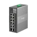 TP-Link Omada 10-Port Gigabit Industrial Easy Managed Switch with 6-Port PoE+ and 2-Port PoE++