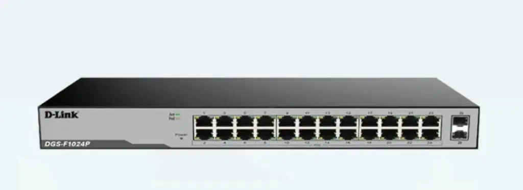 D-Link 24-Port Gigapite Poe Switch