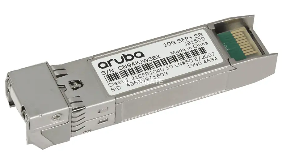 HPE Aruba 10G SFP+ SR 300M MMF XCVR Multi Mode