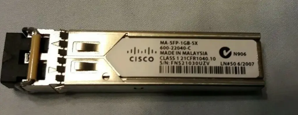 Cisco SFP 1G SR MM SFP+ Module