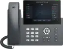 Grandstream Professional IP Phone - 6 SIP Accounts - 12 Lines - 2x GbE PoE - Wi-Fi - 1024x600 (7.0") Touch Screen Color LCD - 48 Virtual BLF Keys - 12V/1A PSU