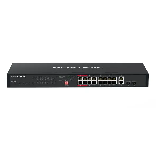 Mercusys MS120GP 20-Port Gigabit Rackmount Switch with 16-Port PoE+