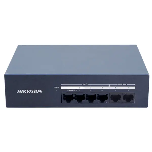 Hikvision 4 Port Unmanaged POE Switch