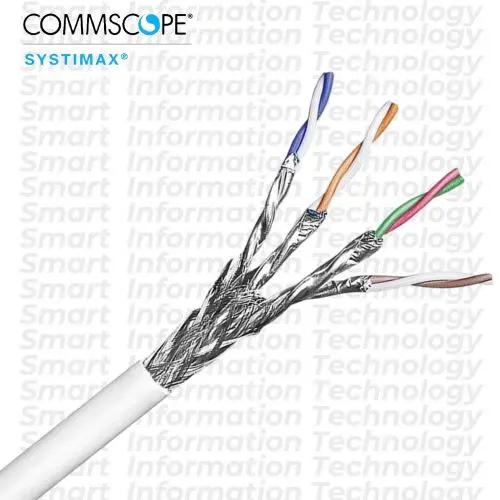 Commscope U/UTP Cable Cat6A - 305M - White