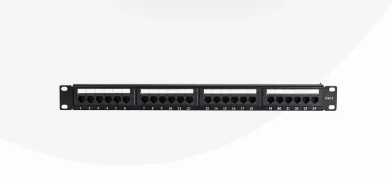 EC Patch Panel CAT6 24Ports Unloaded