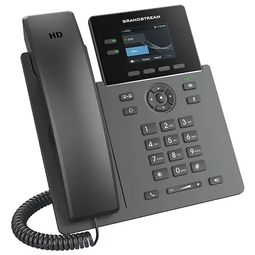 Grandstream A Powerful 2-Line Carrier-Grade IP Phone Designed With Zero-Touch Provisioning For Mass Deployment And Easy Management