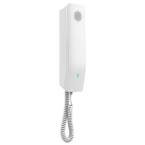 Grandstream Hotel Bathroom IP Phone - 2 SIP Accounts - 2 Lines - 1x Ethernet 10/100 PoE - No LCD - No PSU - (White)