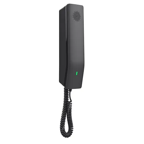Grandstream Hotel Bathroom IP Phone - 2 SIP Accounts - 2 Lines - 1x Ethernet 10/100 PoE - No LCD - No PSU - (Black)