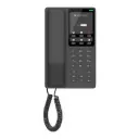 Grandstream Hotel Table IP Phone - 2 SIP Accounts - 2 Lines - 1x Ethernet 10/100 No PoE - Wi-Fi - No LCD - 12V/0.5A PSU - (Black)