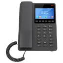 Grandstream Compact Hotel IP Phone - 2 SIP Accounts - 2 Lines - 1x Ethernet 10/100 PoE - 480x320 (3.5") Color LCD - No PSU - (Black)