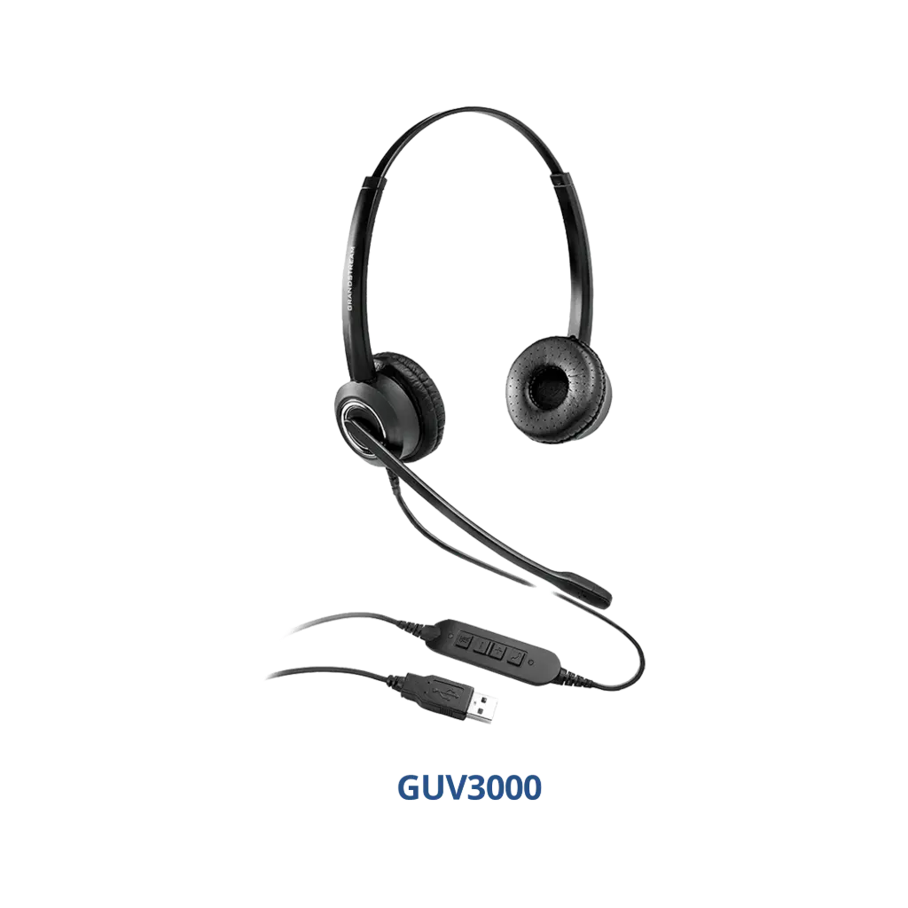 Grandstream HD USB Headset - Binaural - USB-A