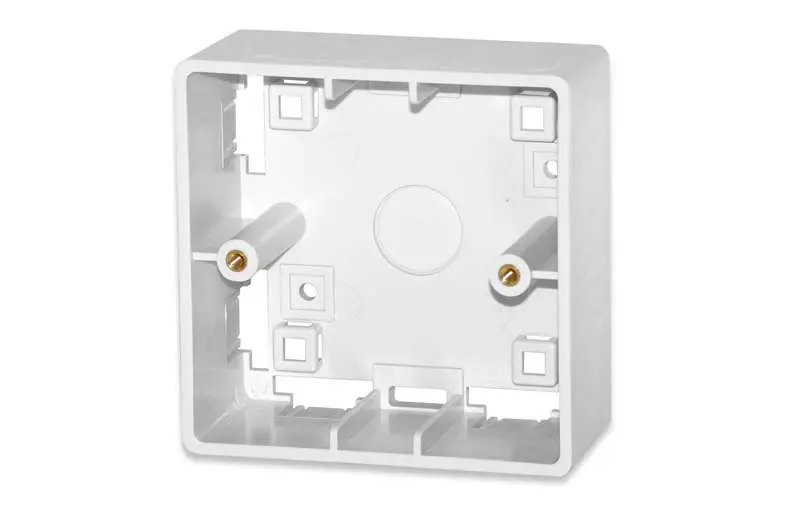 COMMSCOPE / 185705-1 / Back Box 85 x 85 45 mm Deep White