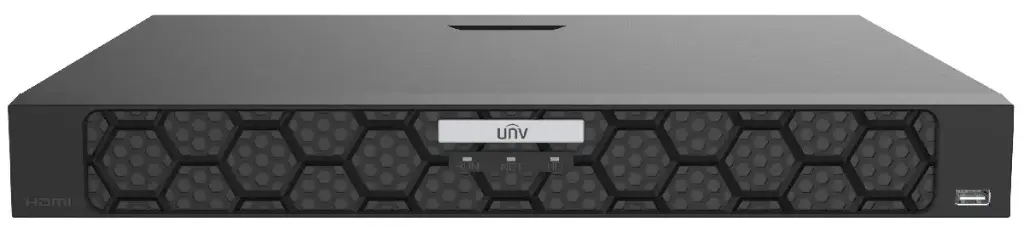 Uniview 2 HDD 32-ch 1U Network Video Recorder Up To 16 Megapixels Resolution Recording