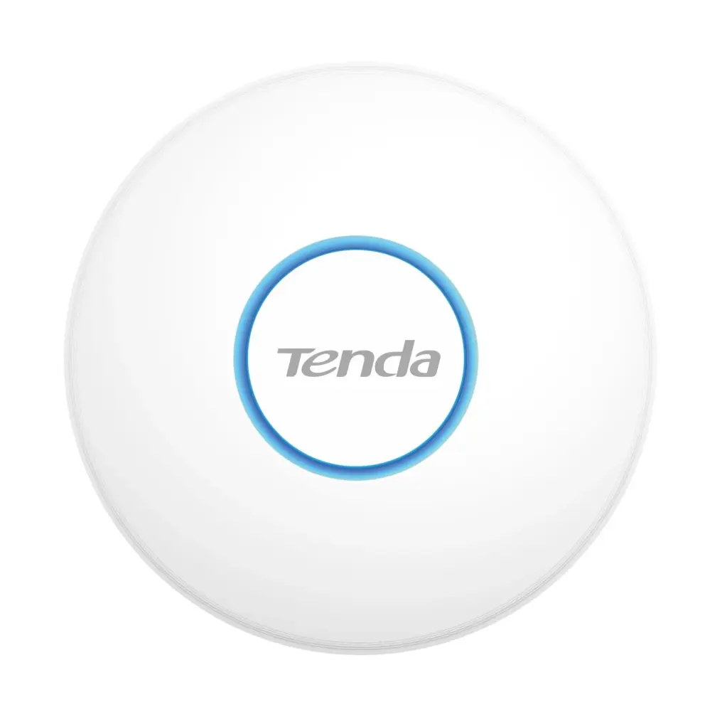 Tenda i26 AX1500 Wi-Fi 6 Dual Band Gigabit Ceiling Access Point | 2.4G/5G Dual-Band Concurrent | CloudFi | MU-MIMO, OFDMA | PoE+ 802.3af Standard