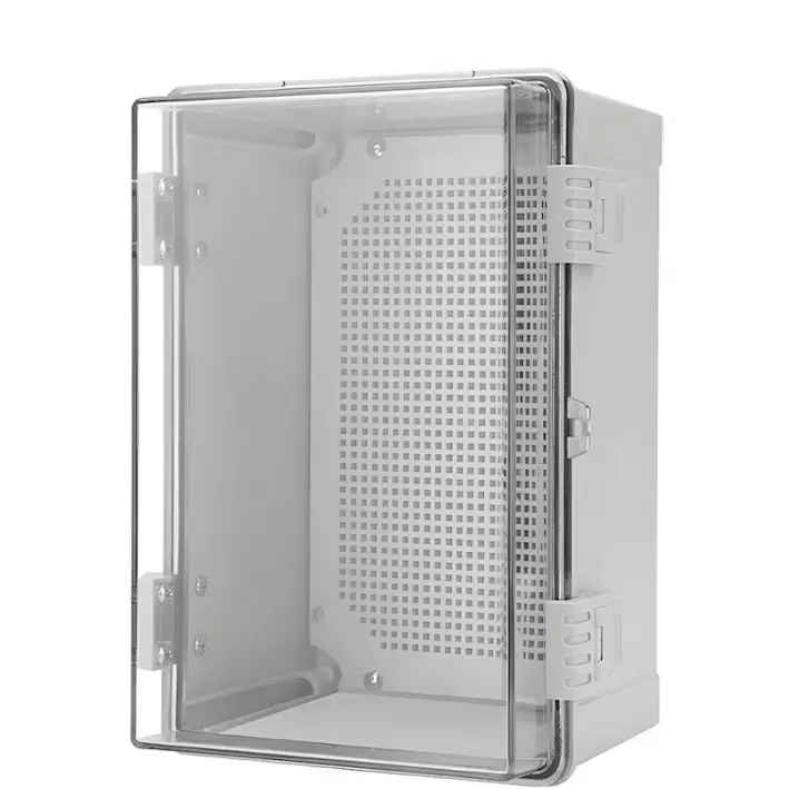 Electrical Junction Box, IP67 Waterproof Outdoor with Grid Mounting Plate 