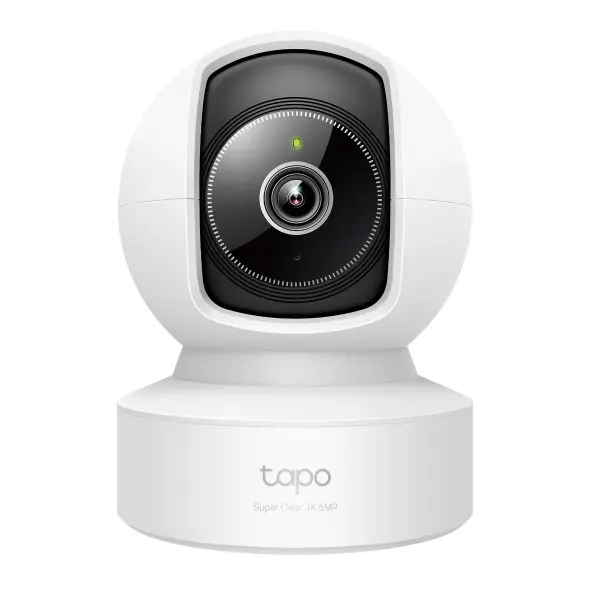 Tapo 3K/5M Wi-Fi Camera 360º Horizontal And 114º Vertical Range Two-Way Audio
