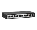 D-Link 8 Port 10/100 + 2 Uplink 10/100/1000 250m PoE Switch