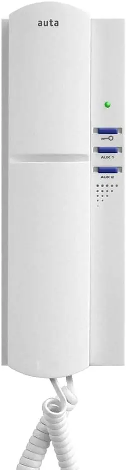 Auta Analog Intercom Handset 700305 - White